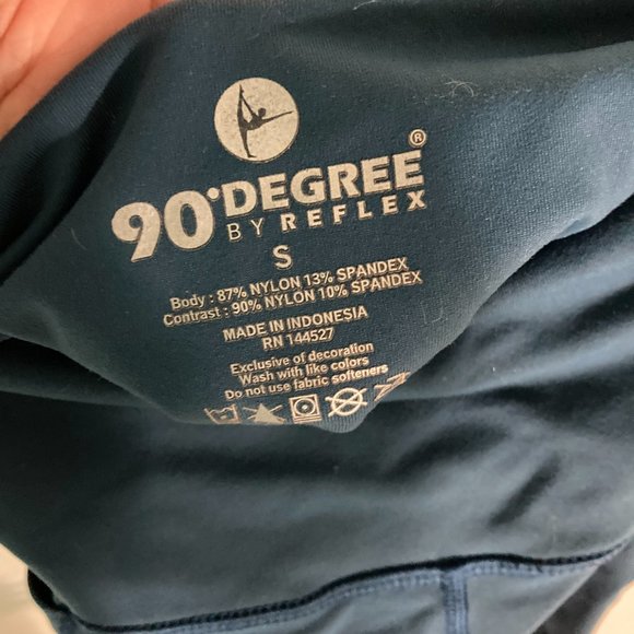 SOLD - 90 Degree women's blue biking shorts - size small - Picture 4 of 4